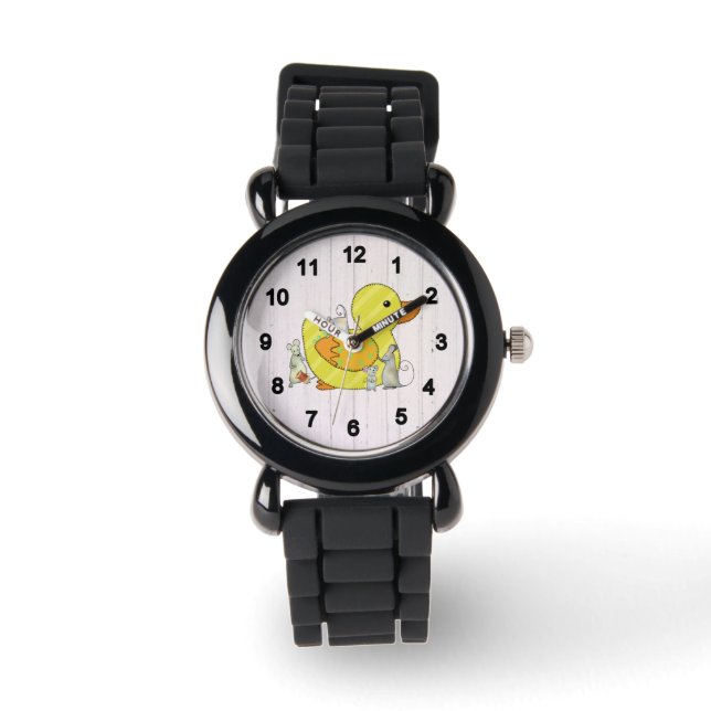 Reloj De Pulsera Mäuse nähen Ente (Anverso)