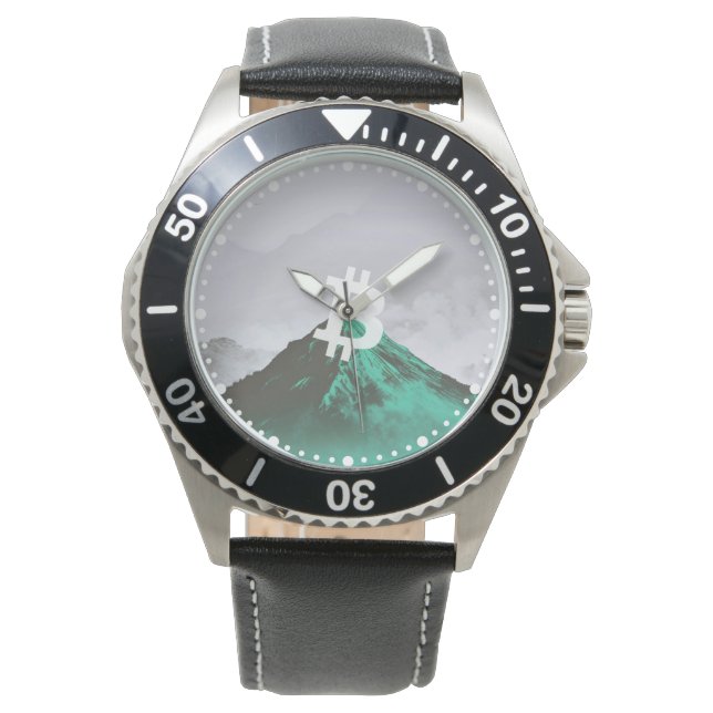Reloj De Pulsera Máximo histórico de Bitcoin (ATH) (Anverso)