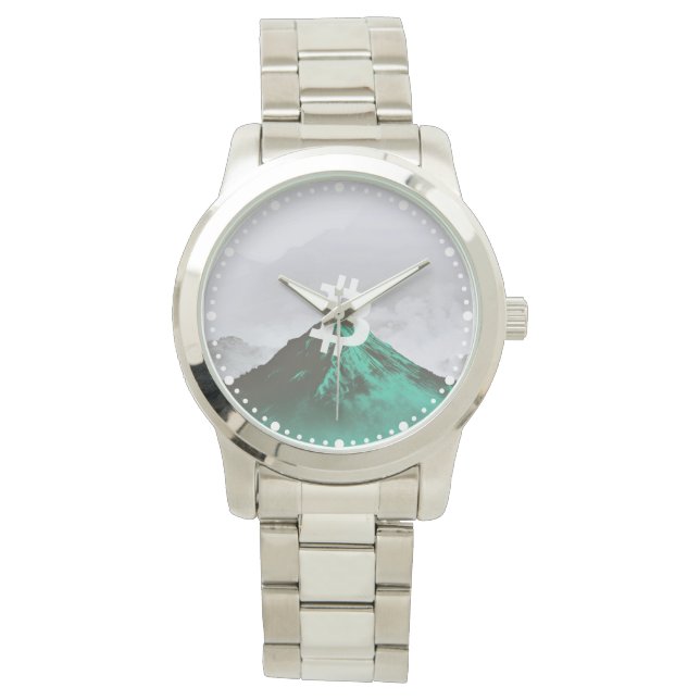 Reloj De Pulsera Máximo histórico de Bitcoin (ATH) (Anverso)