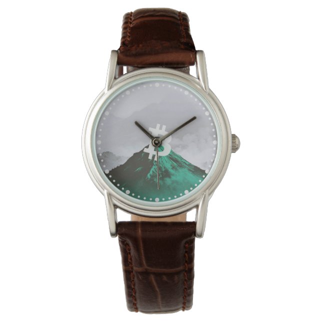 Reloj De Pulsera Máximo histórico de Bitcoin (ATH) (Anverso)