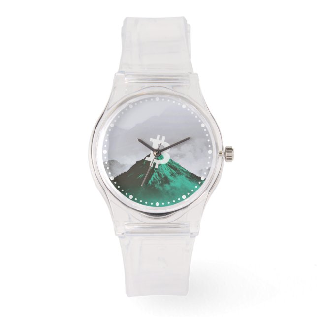 Reloj De Pulsera Máximo histórico de Bitcoin (ATH) (Anverso)