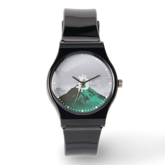 Reloj De Pulsera Máximo histórico de Bitcoin (ATH) (Anverso)