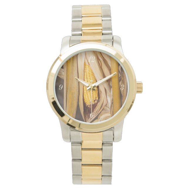 Reloj De Pulsera Mazorca de maíz en tallo (Anverso)