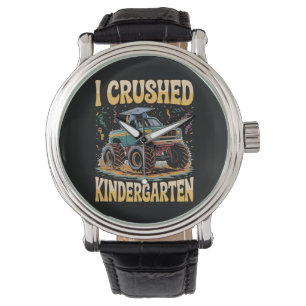 Reloj De Pulsera Me aplastó la graduación de camiones monstruo de j