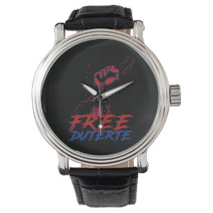 Reloj De Pulsera Me Defiendo A Duterte Free DU30 Duterte