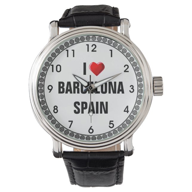 RELOJ DE PULSERA ME ENCANTA BARCELONA, ESPAÑA (Anverso)