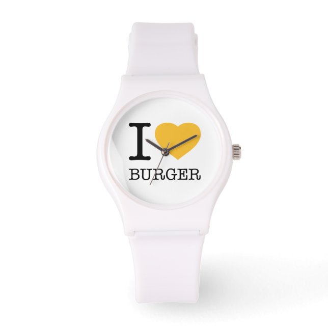 RELOJ DE PULSERA ME ENCANTA BURGER (Anverso)