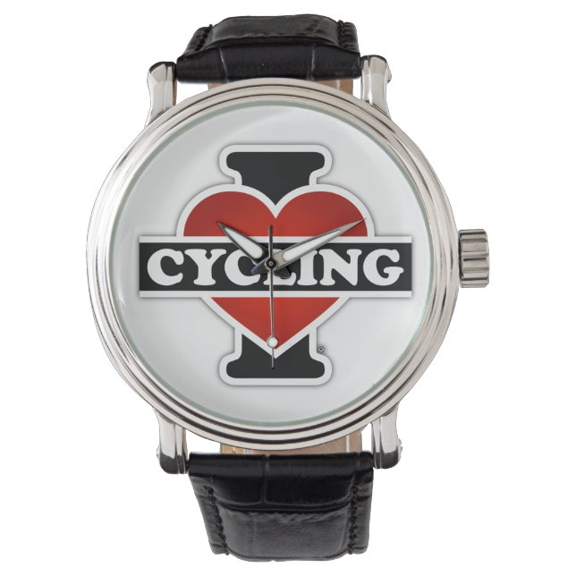 Reloj De Pulsera Me Encanta El Ciclismo (Anverso)
