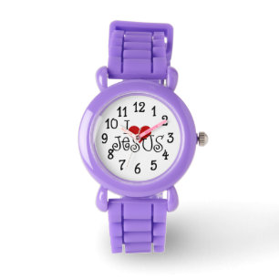 Reloj De Pulsera Me encanta el regalo de la comunión de Jesus Watch