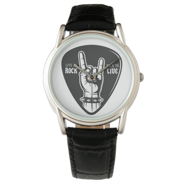 Reloj De Pulsera Me encanta el rock (Anverso)