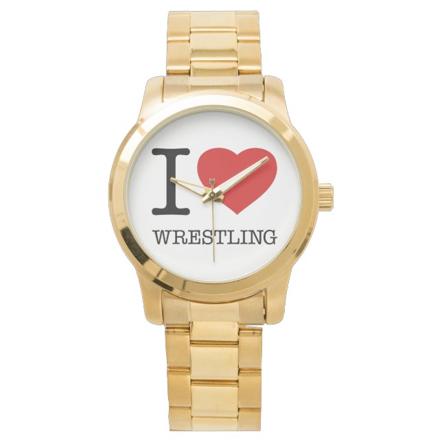 RELOJ DE PULSERA ME ENCANTA LA LUCHA (Anverso)