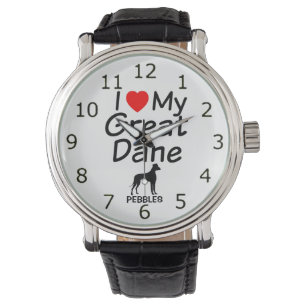 Reloj De Pulsera Me Encanta Mi Gran Perro Danés