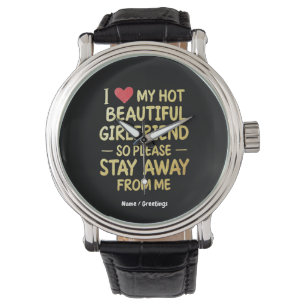 Reloj De Pulsera Me Encanta Mi Hermosa Novia Caliente, Así Que Por