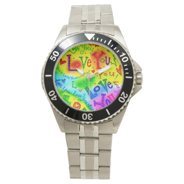 Reloj De Pulsera ME ENCANTA Pintar (Anverso)
