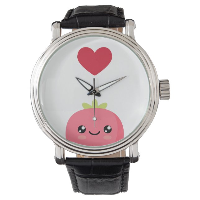 Reloj De Pulsera Me encantan las fresas (Anverso)