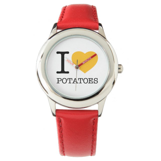 RELOJ DE PULSERA ME ENCANTAN LAS PATATAS (Anverso)