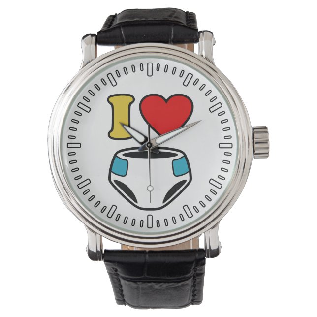 RELOJ DE PULSERA ME ENCANTAN LOS DIAPTADORES (Anverso)