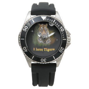 Reloj De Pulsera Me encantan los Tigres