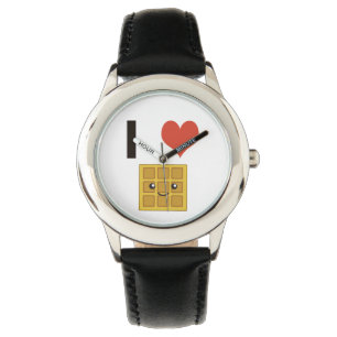 Reloj De Pulsera Me encantan los Waffles