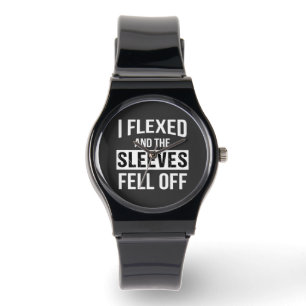 Reloj De Pulsera Me Flexioné Y Las Mangas Se Cayeron