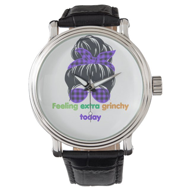 Reloj De Pulsera Me siento muy picante hoy. (Anverso)