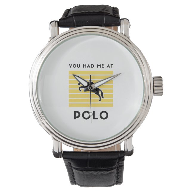 Reloj De Pulsera Me tenías en polo (Anverso)