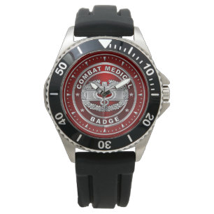 Reloj De Pulsera Medalla de Médico de Combate