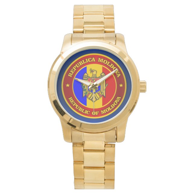 Reloj De Pulsera Medallón de Moldavia (Anverso)