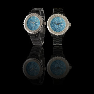 Reloj De Pulsera Medallón occidental turquesa