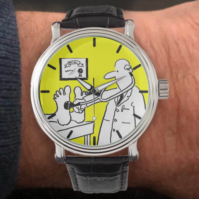 Reloj De Pulsera Médica con Stethoscope (Subido por el creador)