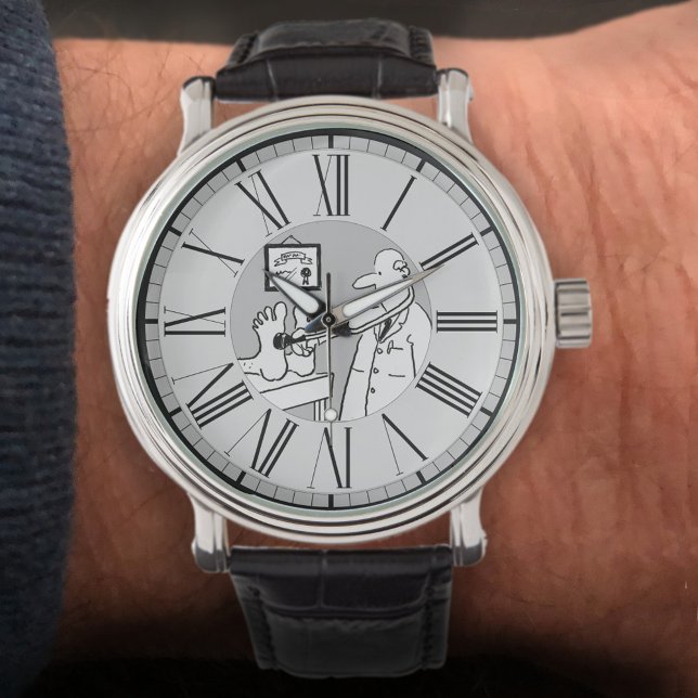 Reloj De Pulsera Médica con Stethoscope Check Feet. (Subido por el creador)