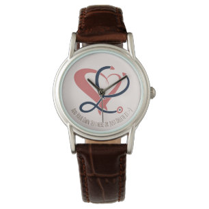 Reloj De Pulsera Médica, enfermera, paramédico, plantilla de regalo
