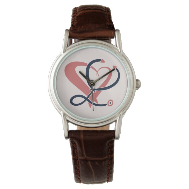 Reloj De Pulsera Médica, enfermera, paramédico, plantilla de regalo (Anverso)