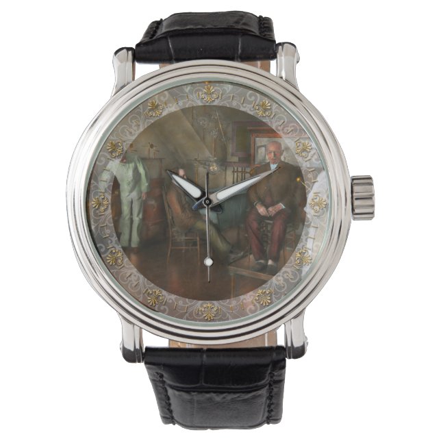 Reloj De Pulsera Médico - Influencia anticuada - 1905-45 (Anverso)