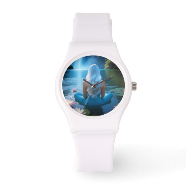 RELOJ DE PULSERA MEDITATION - YOGA - WELLNESS - CARPE DIEM (Anverso)
