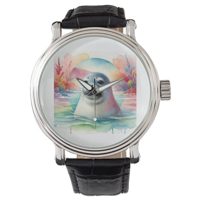 Reloj De Pulsera Mediterranean monk seal serenity 210824AREF111 - W (Anverso)
