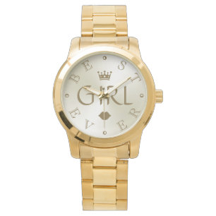 Reloj De Pulsera MEJOR degradado de oro de CHICA de la historia