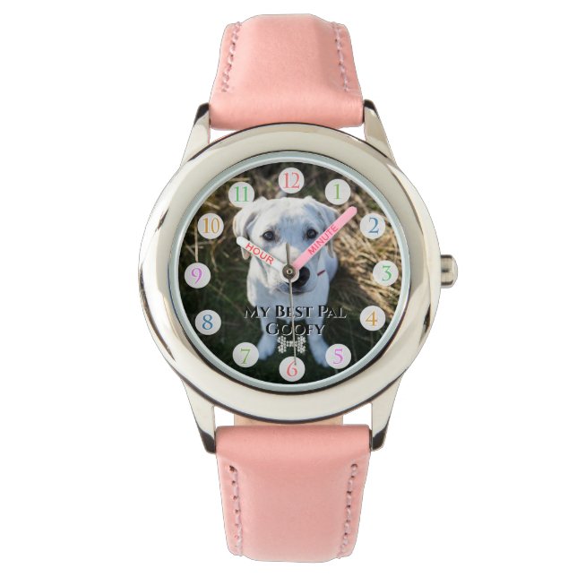 Reloj De Pulsera Mejor foto de Mascota Pal (Anverso)