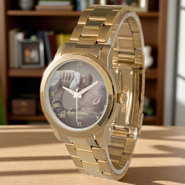 Reloj De Pulsera Mejor foto del abuelo jamás Personalizado crea tu 