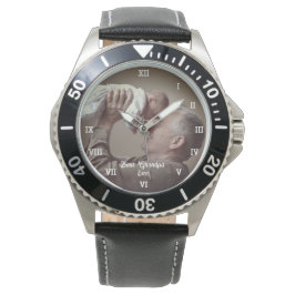 Reloj De Pulsera Mejor foto del abuelo jamás Personalizado crea tu 