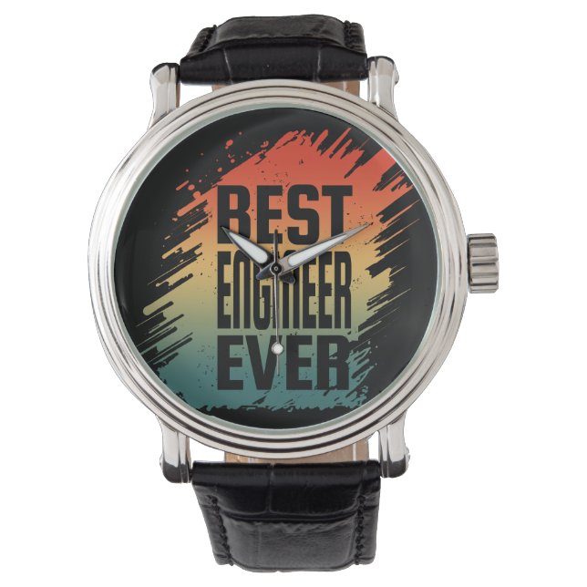RELOJ DE PULSERA MEJOR INGENIERO DE LA HISTORIA (Anverso)