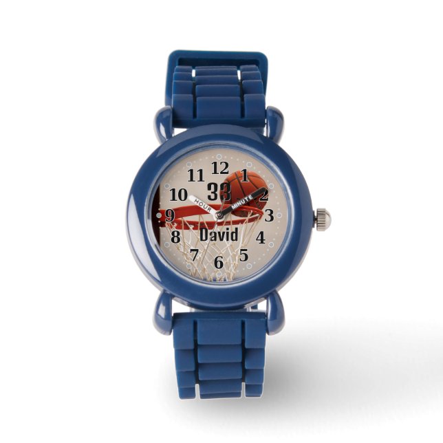 Reloj De Pulsera Mejor jugador de baloncesto | Divertido (Anverso)