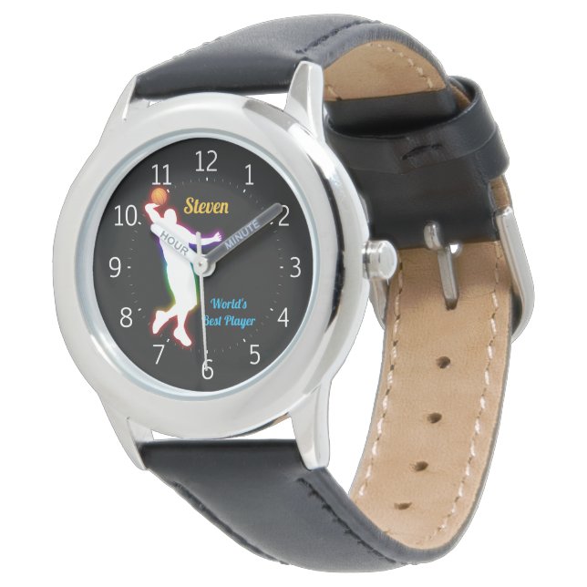 Reloj De Pulsera Mejor jugador del mundo de baloncesto | Divertido (Angular)