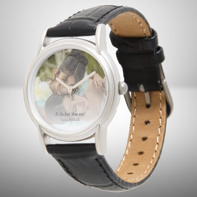 Reloj De Pulsera Mejor Mamá Ever Photo eWatch (Best Mom Ever Photo Watch)