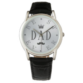 Reloj De Pulsera MEJOR PADRE ALGÚN degradado plateado
