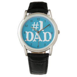 Reloj De Pulsera Mejor Papá Azul