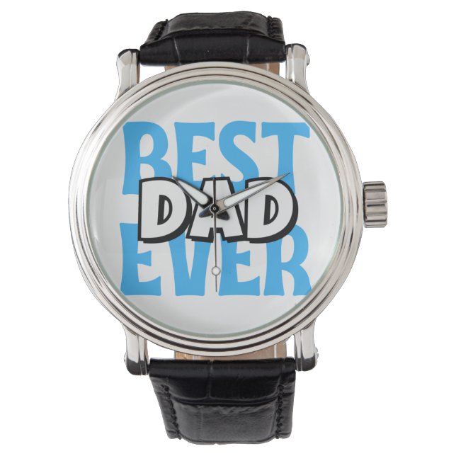 Reloj De Pulsera Mejor Papá Nunca (Anverso)