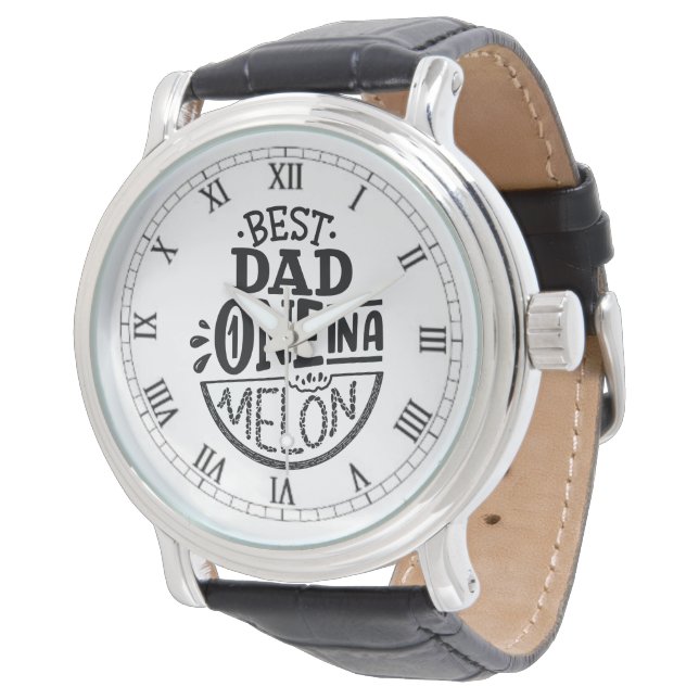 RELOJ DE PULSERA MEJOR PAPÁ UNO EN UN MELÓN (Angular)