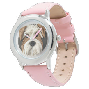 Reloj De Pulsera Mejor Perro Terrier Inspirado en 3D