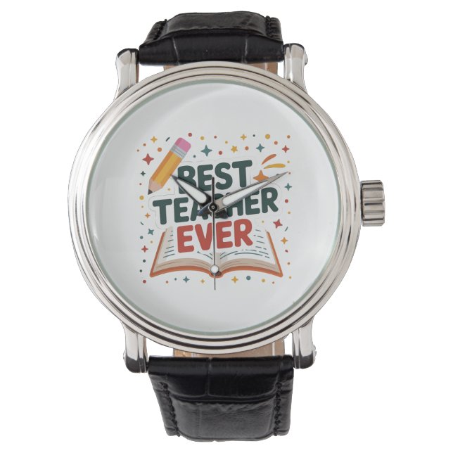 Reloj De Pulsera Mejor Profesor de la Historia (Anverso)